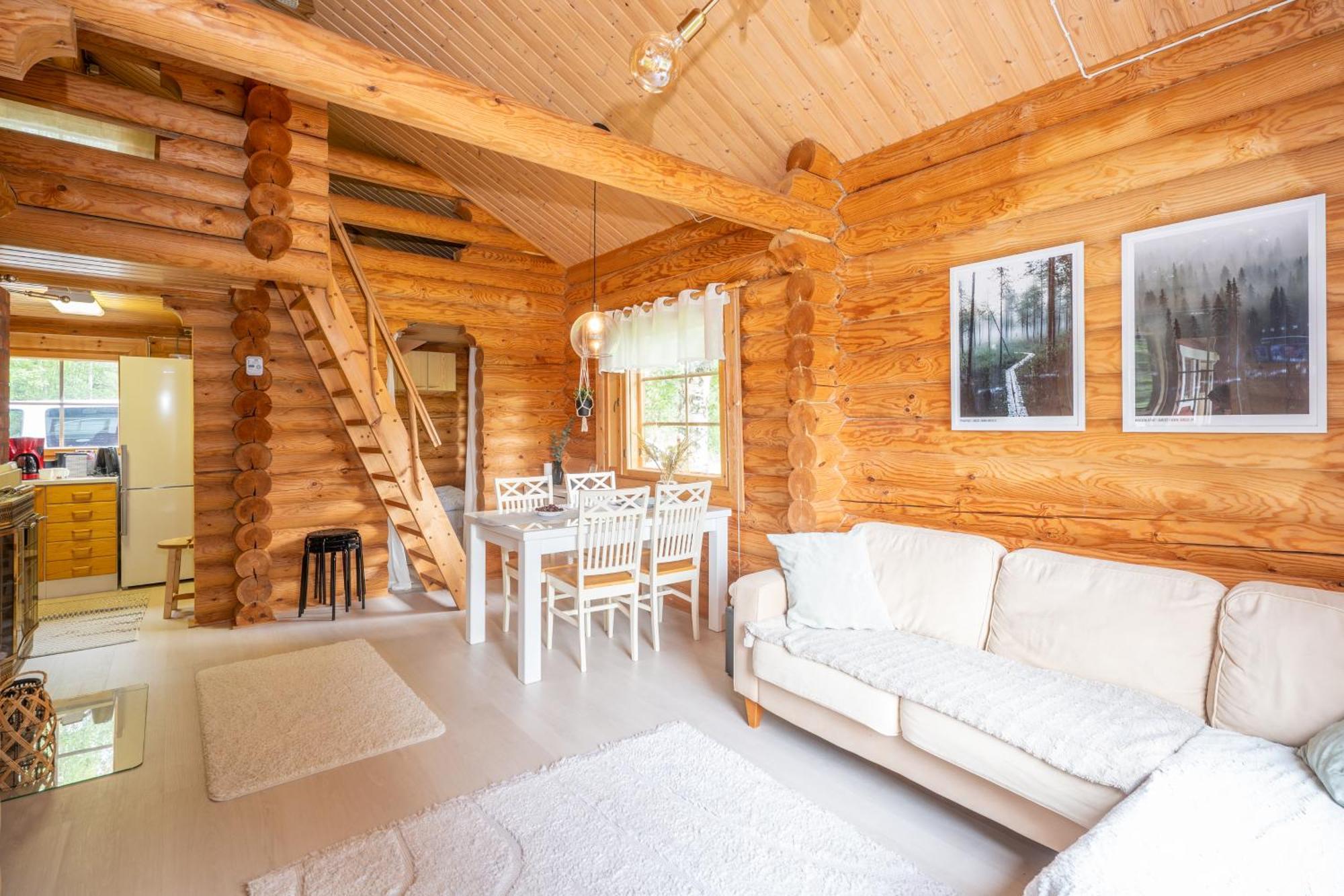 Lapin Villa Hiisi Joen Rannalla Рануа Экстерьер фото
