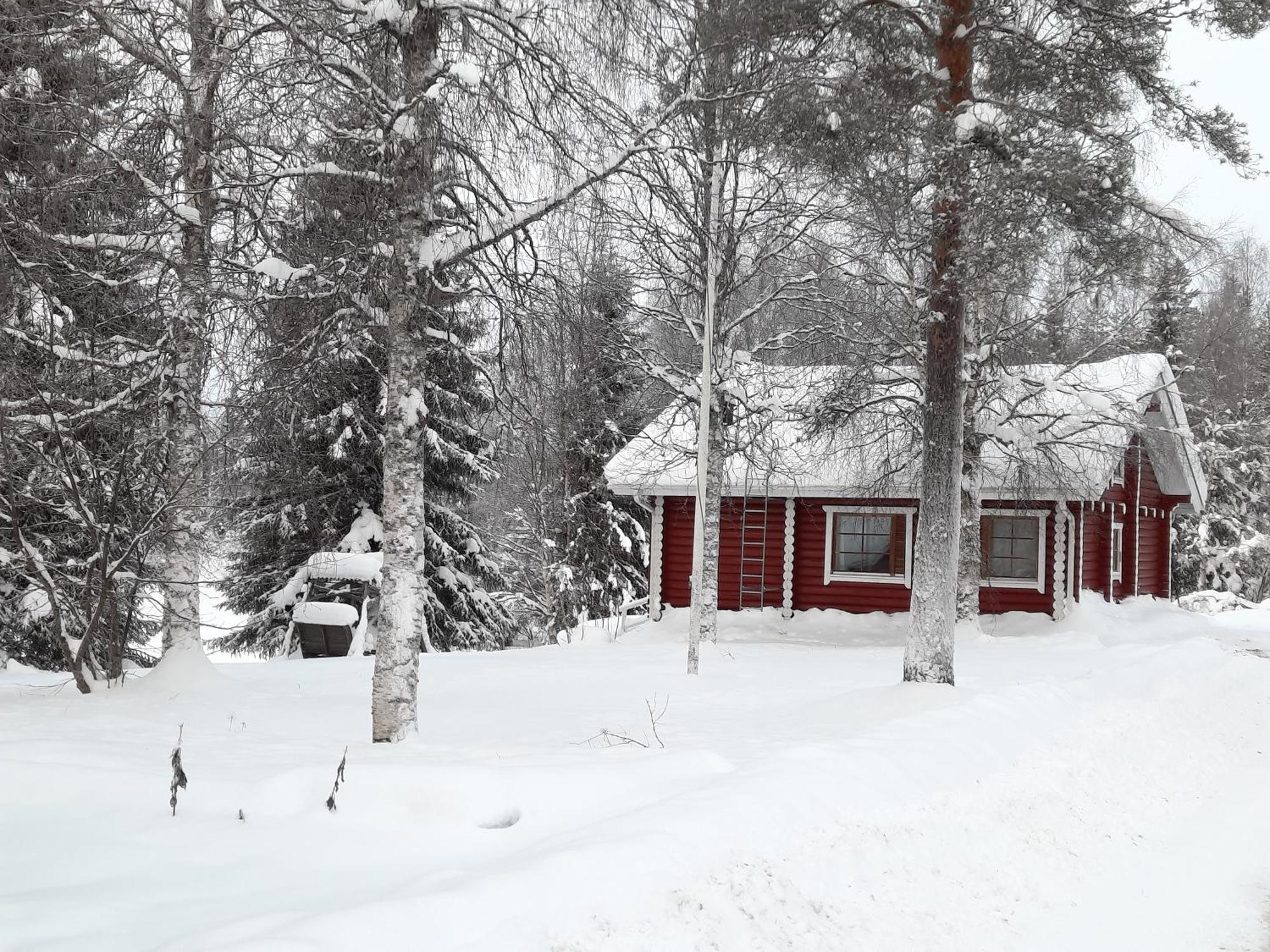 Lapin Villa Hiisi Joen Rannalla Рануа Экстерьер фото